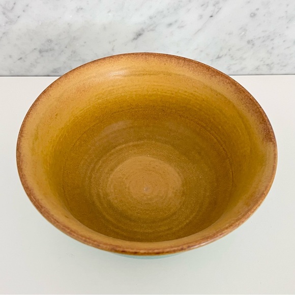 Ceramic Asian Style Bowl from Hong Kong’s Goods Of Desire G.O.D., Turquoise Blue - Picture 3 of 5